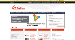 Desktop Screenshot of inria.fr
