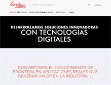 Tablet Screenshot of inria.cl